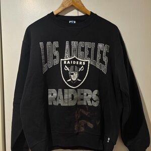 Vintage Los Angeles Raiders Black Sweater